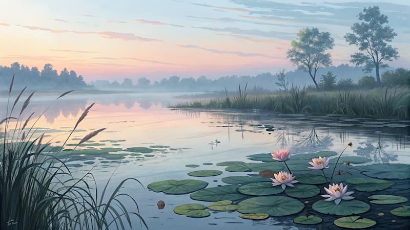 Natuur Trivia Vraag: Welke bloem staat bekend om bloeien op water?