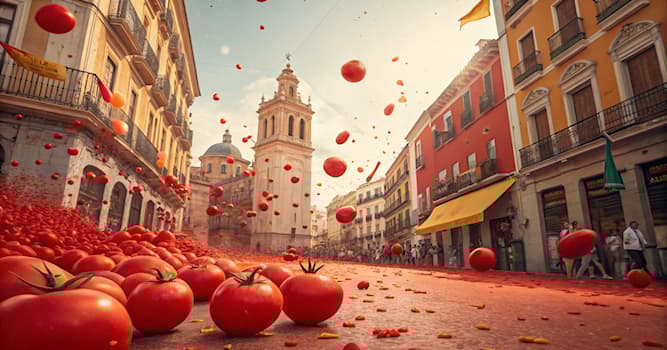 Kültür Trivia Sorusu: Hangi İspanyol festivali domates atmayı içerir?