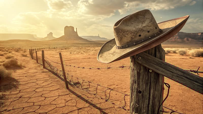 Geschiedenis Trivia Vraag: Welke hoofddeksel droegen cowboys in het Wilde Westen?