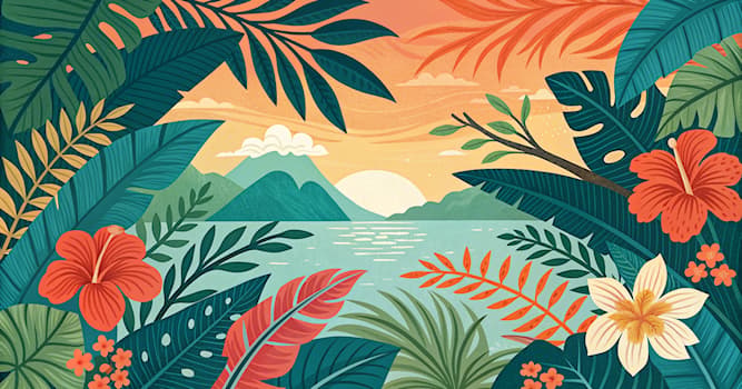 Kultur Triviafråga: Vilket mönster är typiskt för hawaiiskjortor?