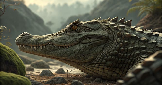 Natuur Trivia Vraag: Wat is een kenmerk van krokodillen?