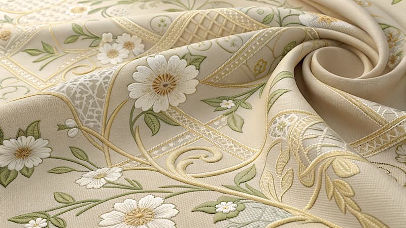 Cultuur Trivia Vraag: Welk materiaal wordt het vaakst gebruikt voor het maken van kant?