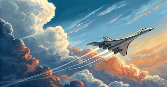 Maatschappij Trivia Vraag: Wat is het belangrijkste voordeel van een supersonisch vliegtuig?