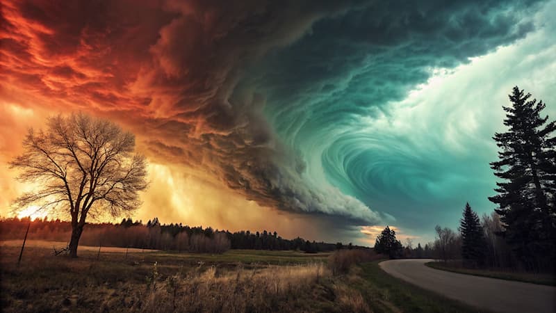 Natuur Trivia Vraag: Wat is de belangrijkste factor bij het ontstaan van een tornado?