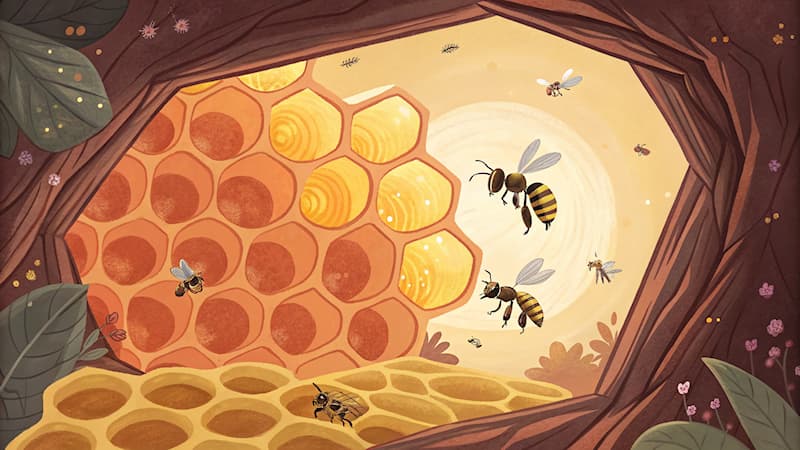 Doğa Trivia Sorusu: Bir arı kovanında kraliçe arının ana görevi nedir?