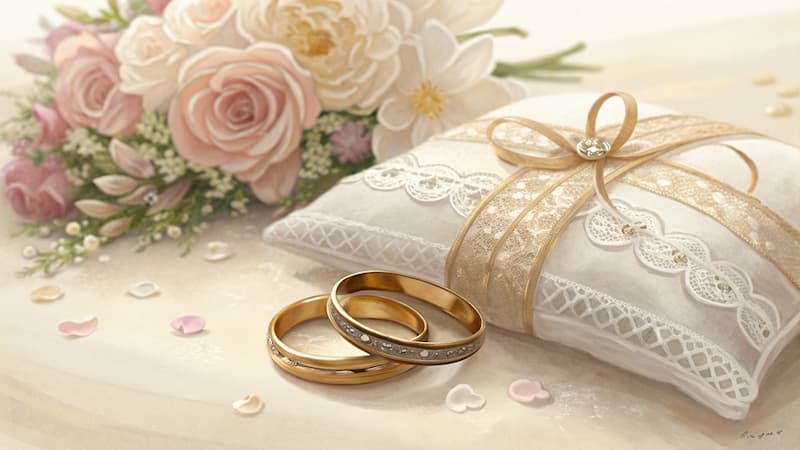 Cultuur Trivia Vraag: Wat zeg je traditioneel tegen een bruidspaar?