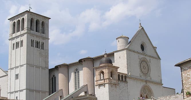 Kultura Pytanie-Ciekawostka: Gdzie znajduje się Górna Bazylika św. Franciszka z Asyżu?