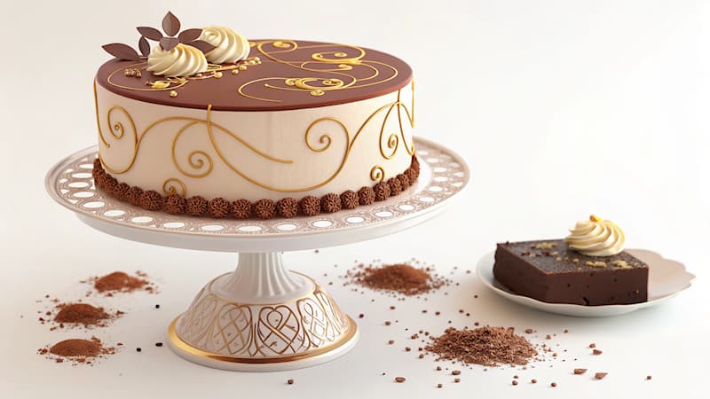 Kültür Trivia Sorusu: Zengin çikolata tadı ve kremamsı dokusuyla bilinen kek hangisidir?