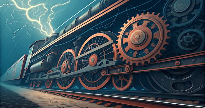Maatschappij Trivia Vraag: Welk onderdeel van een trein wekt elektriciteit op?