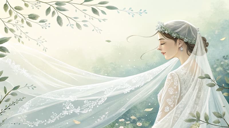 Culture Question: Que symbolise le voile de la mariée lors d’un mariage ?
