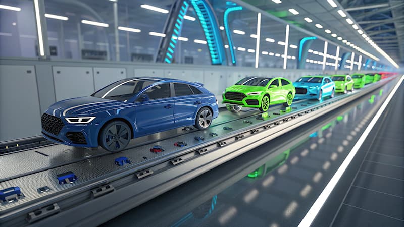 Histoire Question: Comment s'appelle le processus d'assemblage des voitures en usine ?