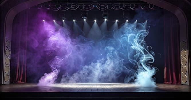 Culture Question: Quelle substance est généralement utilisée pour créer de la fumée au théâtre ?