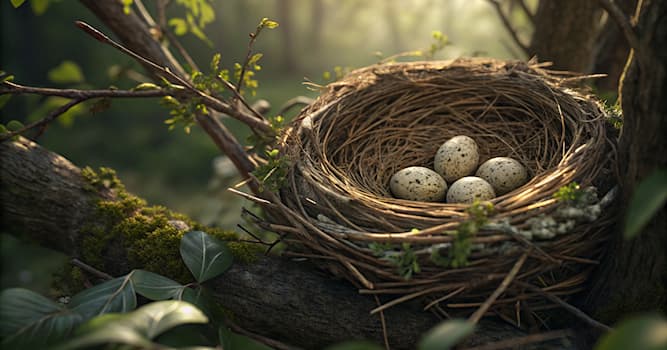 Doğa Trivia Sorusu: Bir Kuş Yuvasının Ana Malzemesi Nedir?
