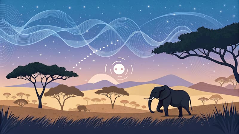 Nature Question: Quel moyen les éléphants utilisent-ils pour communiquer à longue distance ?