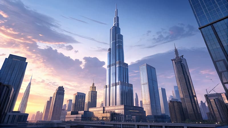 Geography Trivia Question: How many floors does the Burj Khalifa have?