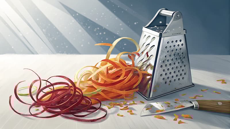 Kültür Trivia Sorusu: Rende mutfakta en çok ne için kullanılır?