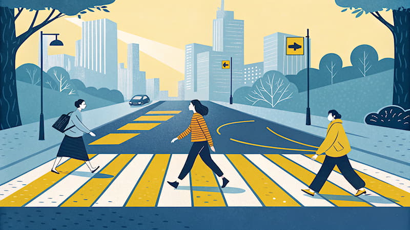 Maatschappij Trivia Vraag: Wat is het belangrijkste doel van een zebrapad?