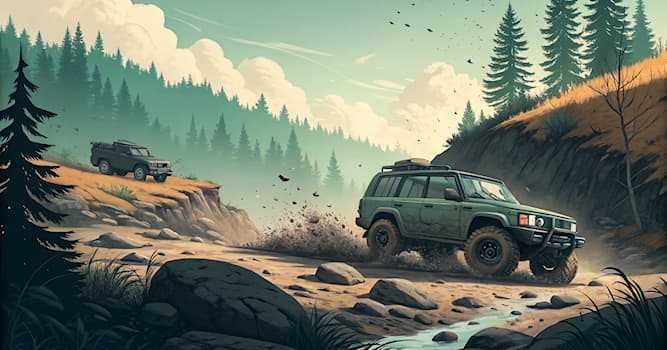 Maatschappij Trivia Vraag: Welke auto wordt het vaakst gebruikt voor offroad rijden?
