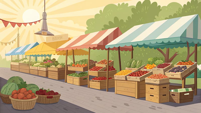 Culture Question: Comment s'appelle l'endroit où l'on vend divers produits et marchandises ?