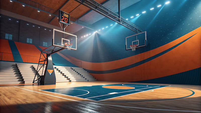 Sport Trivia Vraag: Hoe heet het gebied waar je de bal in moet gooien bij basketbal?