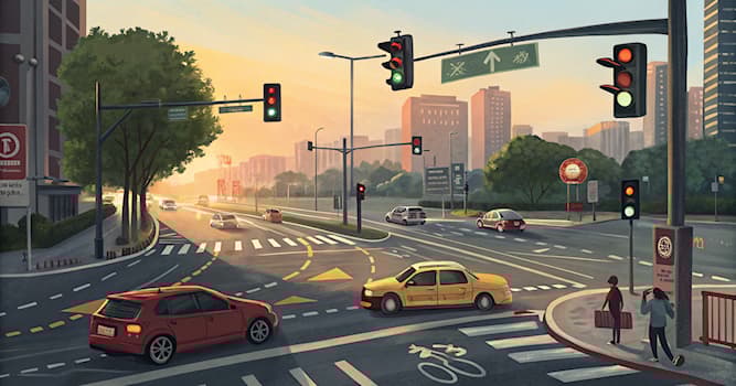 Maatschappij Trivia Vraag: Wie regelt het verkeer op een druk kruispunt?