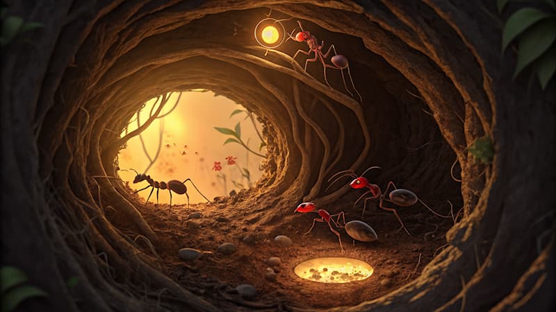 Naturaleza Pregunta Trivia: ¿De qué se alimenta la reina de las hormigas?