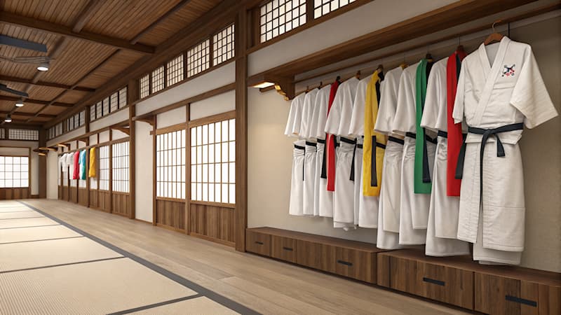 Cultuur Trivia Vraag: Welk onderdeel van het uniform draagt elke karateka?
