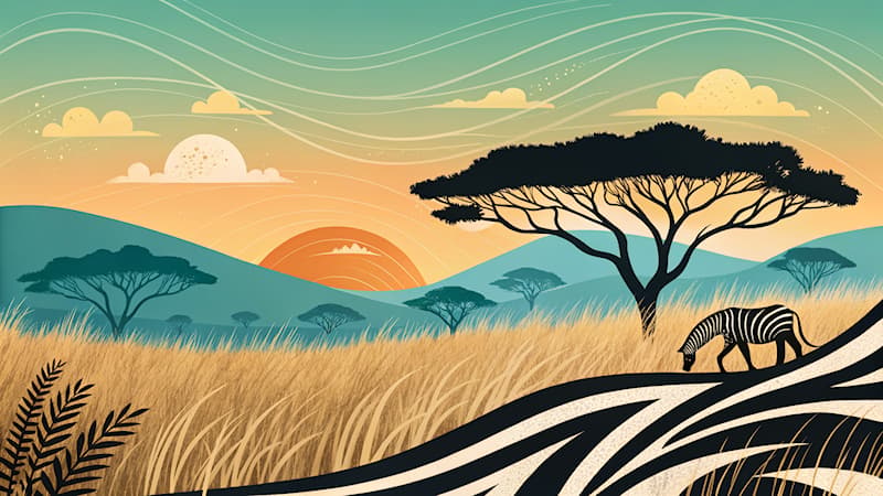 Doğa Trivia Sorusu: Zebraya diğer Afrika hayvanlarından hangi özellik ayırt eder?