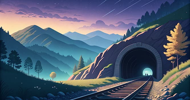 Maatschappij Trivia Vraag: Waarvoor wordt een tunnel gebruikt in een spoorwegsysteem?