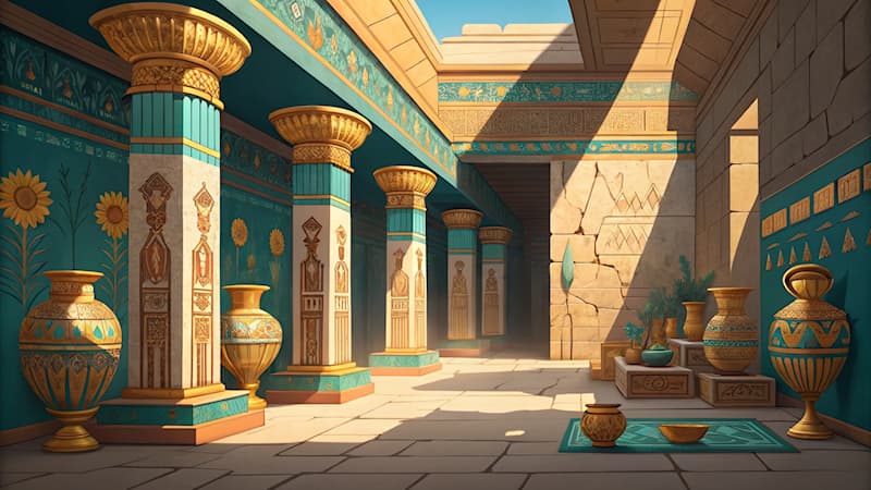 Kultur Triviafråga: Vad var huvudsyftet med de forntida egyptiska gravkamrarna?