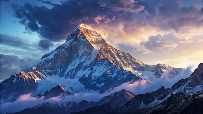 Aardrijkskunde Trivia Vraag: Hoe heet het hoogste punt van een berg?