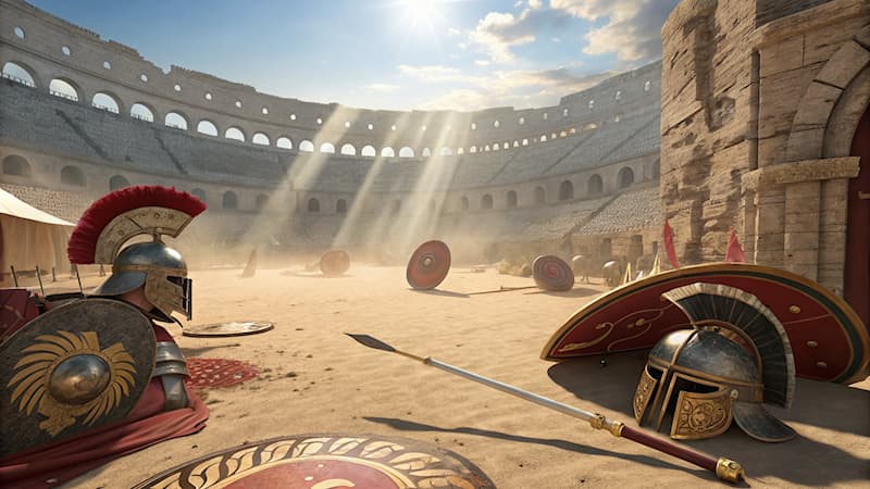 Kültür Trivia Sorusu: Seyirci eğlencesi için arenada dövüşen Antik Romalılar kimdi?