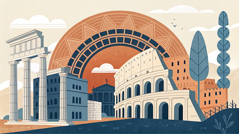 Geschiedenis Trivia Vraag: Welke hiervan is een architectonisch element?