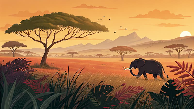 Coğrafya Trivia Sorusu: Afrika fili hangi kıtada yaşar?