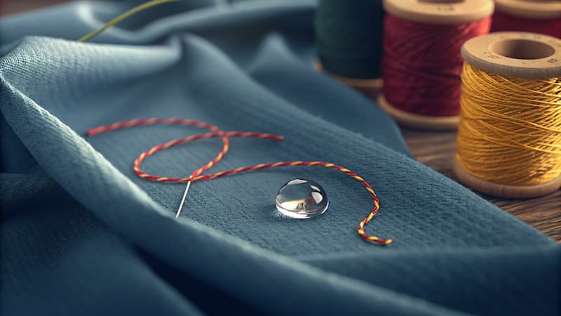 Wetenschap Trivia Vraag: Welk voorwerp gebruik je om een gat in stof te naaien?