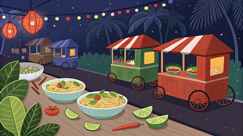 Cultuur Trivia Vraag: Welke keuken staat bekend om Pad Thai-noedels?
