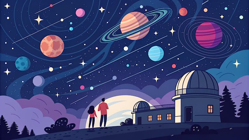 Wetenschap Trivia Vraag: Welk woord beschrijft iemand die sterren en planeten bestudeert het best?