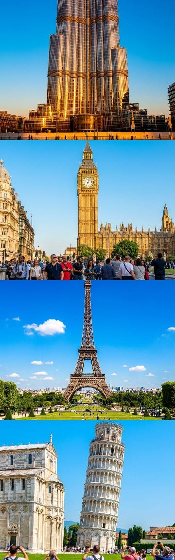 Coğrafya Trivia Sorusu: Dubai'nin en uzun kulesini bulun.