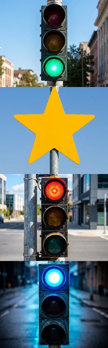 Toplum Trivia Sorusu: Hangi trafik ışığı dur anlamına gelir?