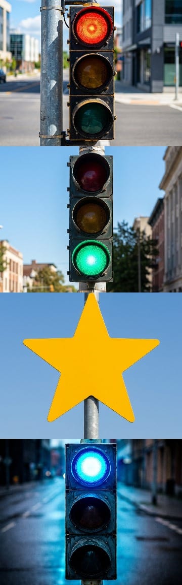 Toplum Trivia Sorusu: Hangi trafik ışığı dur anlamına gelir?