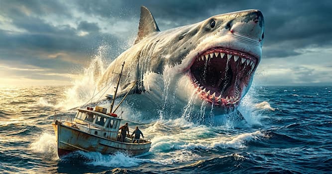 Sinema & TV Trivia Sorusu: Jaws filminde tekneye saldıran deniz canlısı nedir?