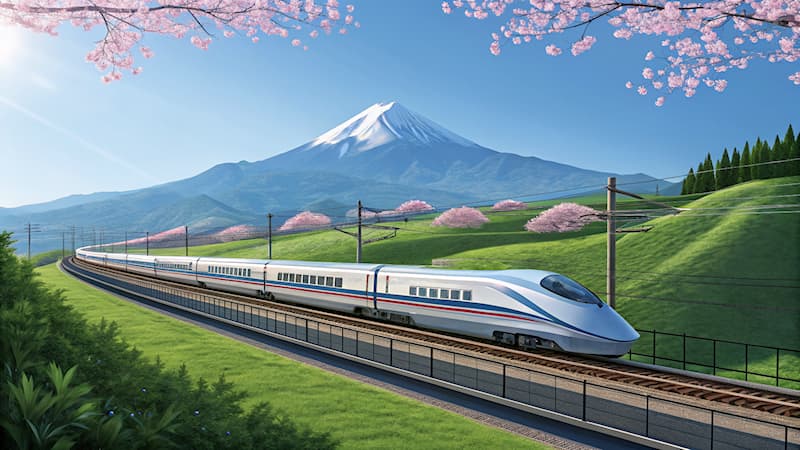 Wetenschap Trivia Vraag: Welke topsnelheid haalt de Shinkansen in Japan?