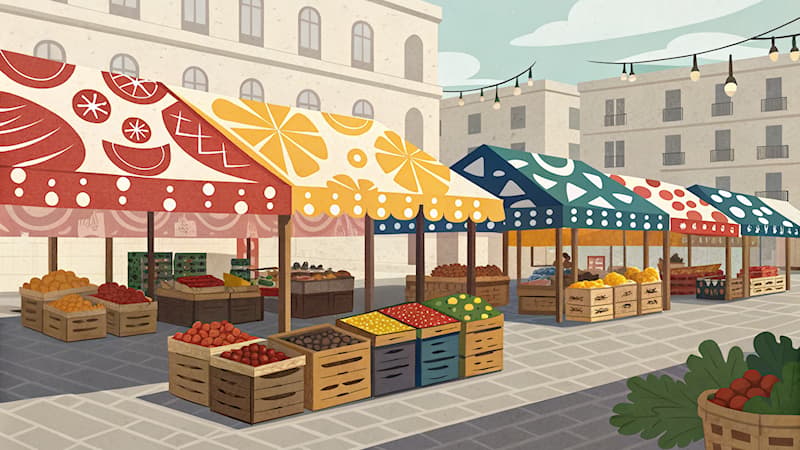 Toplum Trivia Sorusu: Ticaret yapılan yerin adı nedir?